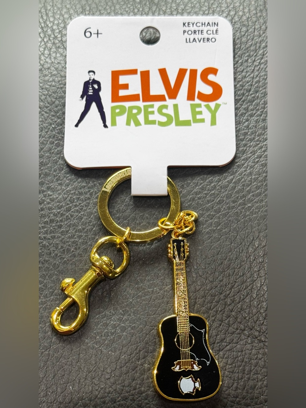 NWT Loungefly Elvis Presley Guitar keychain